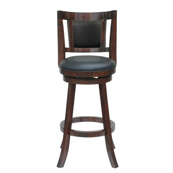 Boraam 24 in. Avianna Counter Stool, Cherry 62924